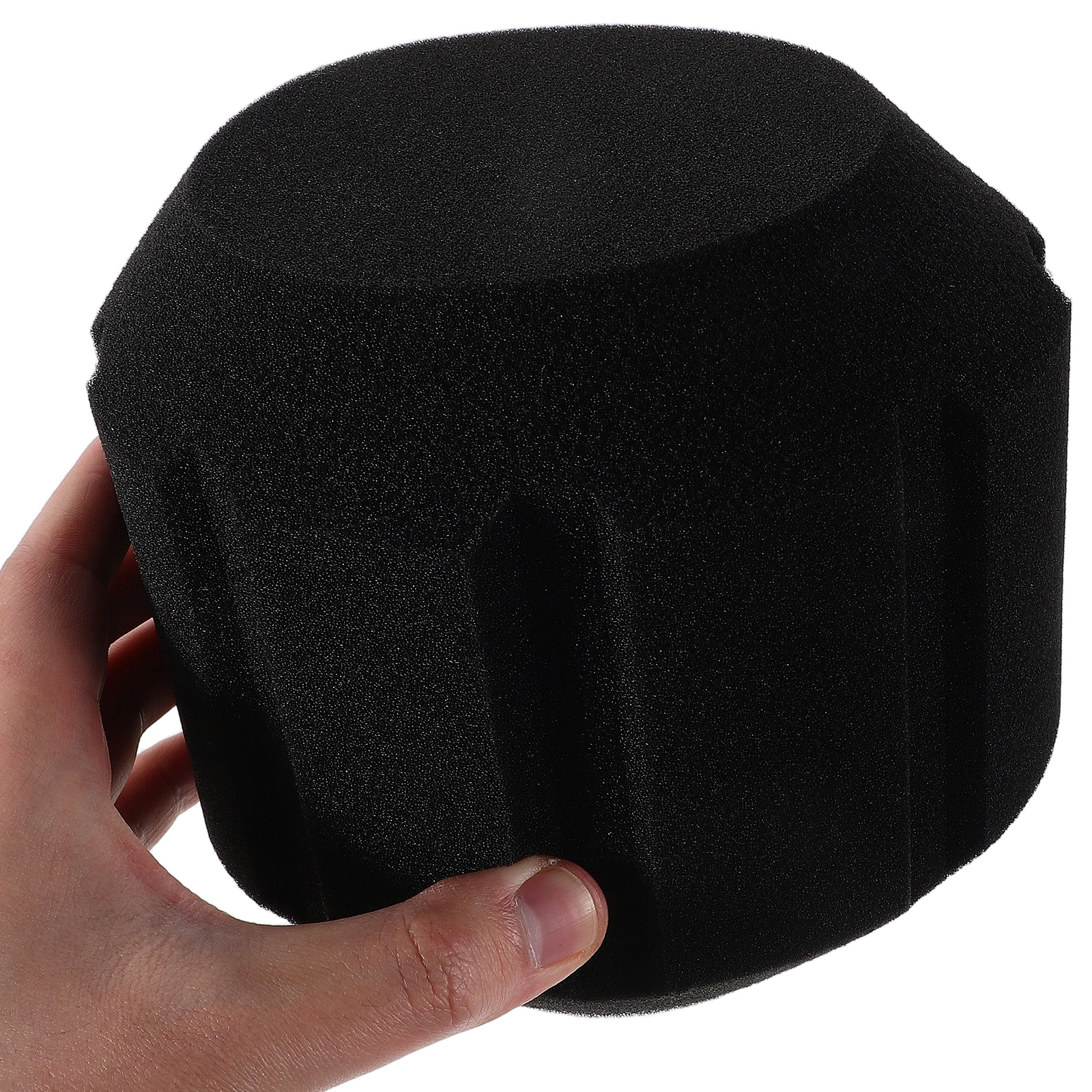 

Microphone Isolation Shield Sound Absorbing Sponge For Recording Studio Podcast Karaoke Live Streaming Portable Compact