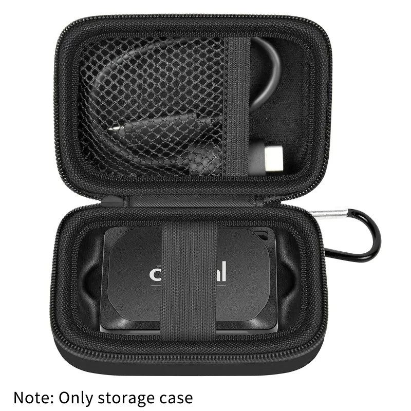 

Waterproof bag, portable anti pressure bag, multifunctional hard drive storage bag, square Bluetooth earphone storage bag