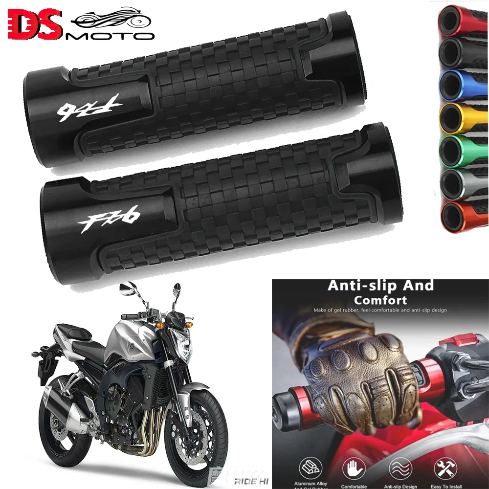 

New For Yamaha FZ6 FAZER F Z 6 7/8'' 22MM CNC Handlebar Grips High-Quality Handle Bar Covers Hot Deal Motorcycle Accessories