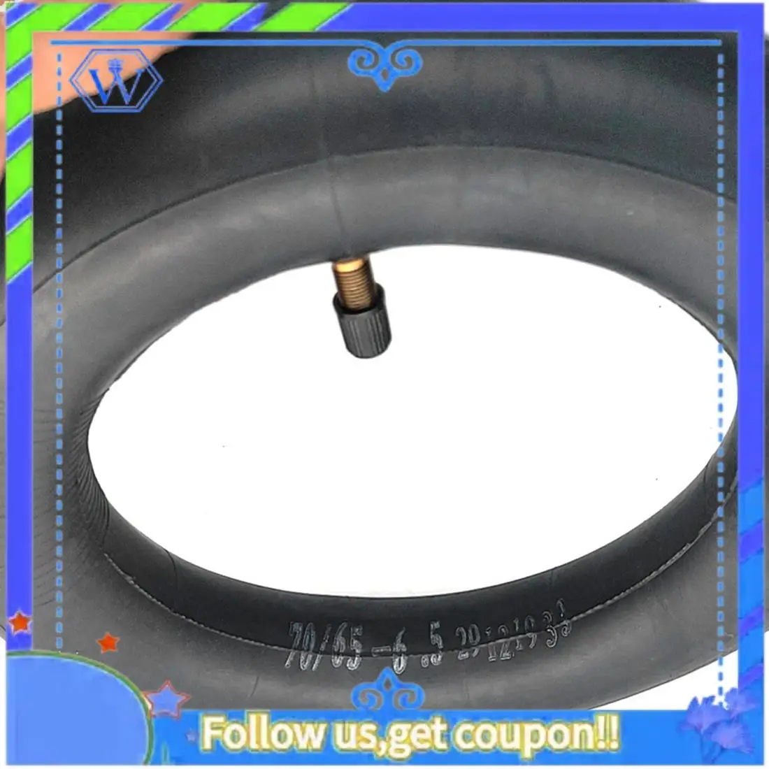 

M46K-70/65-6.5 Thicken Inner Tube Tire For Xiaomi Ninebot Electric Scooter Accessories Black