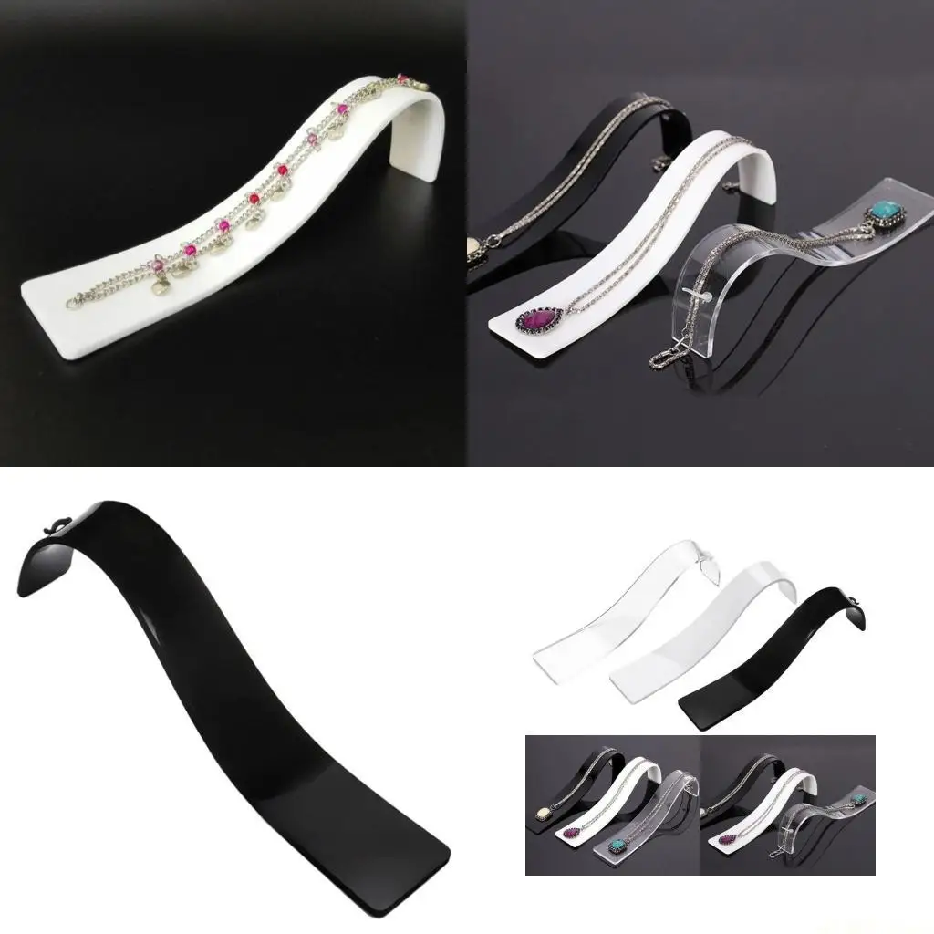 

D46E Convenient Wristchain Portable Jewelry Display Stand for Bracelets and Necklaces Stylish Jewellery Holder