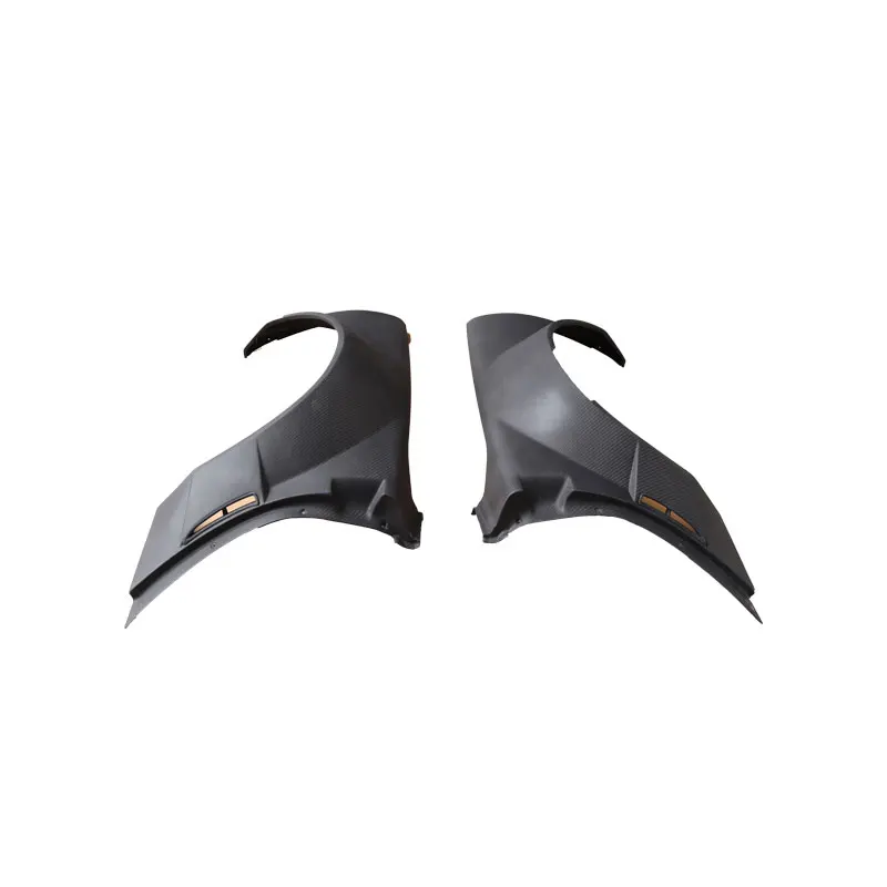 Carbon Fiber Front Fender Flare for 2005+ Matte Black For Chevrolet Corvette C6 Z06 Durable
