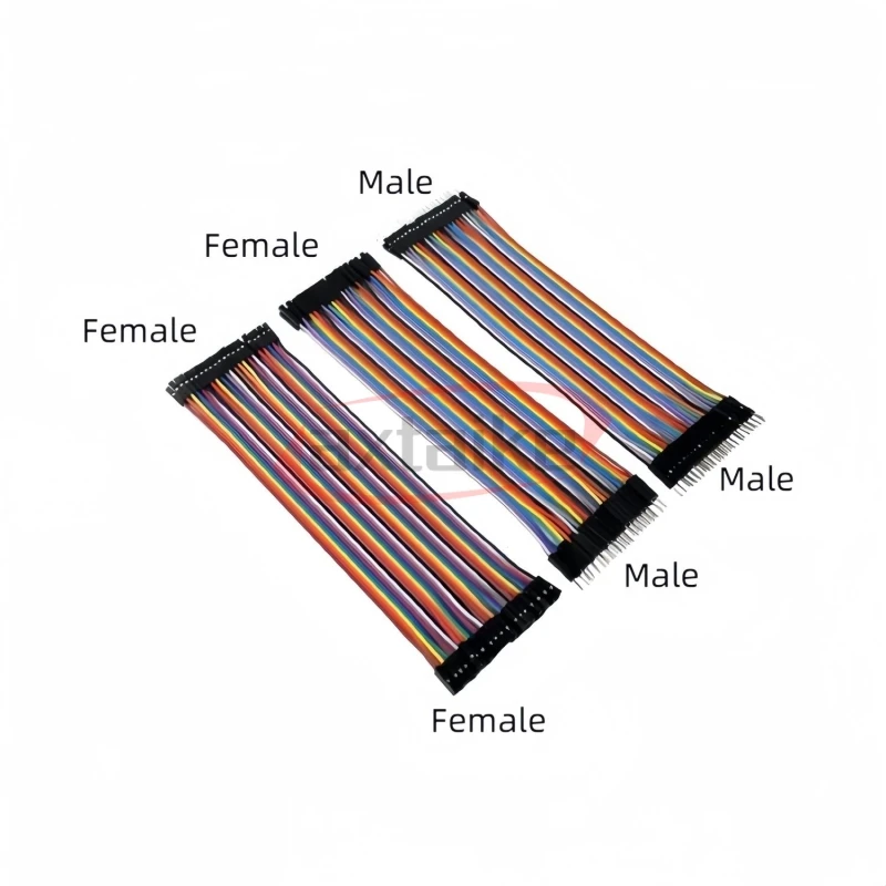 40Pin Arduino DIY KIT Dupont Line 10/20/30CM 2.54mm Male to Male Female to Male Female to Female Jumper Dupont Wire Cable for