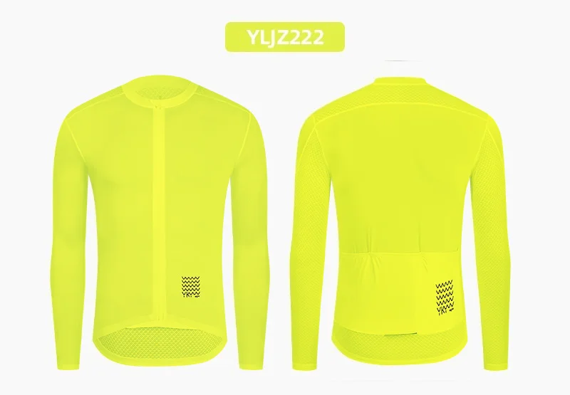 YKYWBIKE Herren-Radsport-Sets, langärmelig, lange Trägerhose, Fahrradbekleidung, Mann, Radfahren, Maillot, Rennrad-Set, Fahrradbekleidung – Detail 8