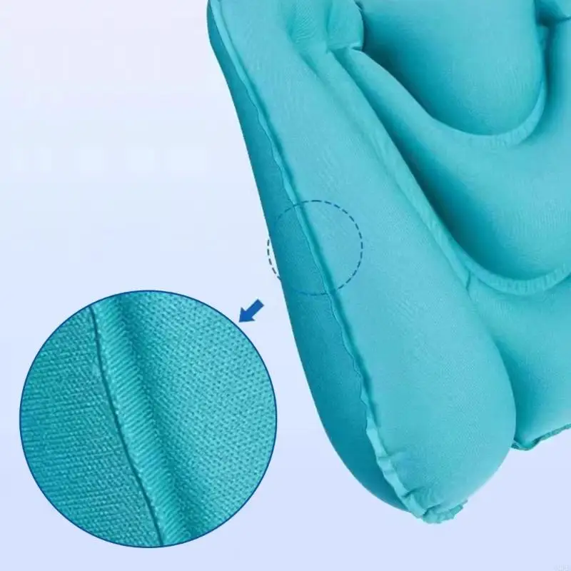 62KD Adjustable Waist Support Cushion Inflatable Back Lumbar Pillow Travel Portable For Computer Chair Sofa And Vehicle Seats
