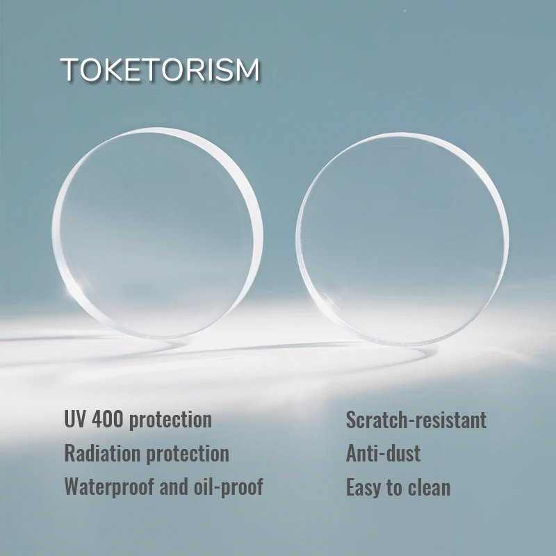 Toketorism Radiation Protection Prescription Lenses Resin Aspheric Glasses Lenses For Myopia Hyperopia Presbyopia Diopter Lens