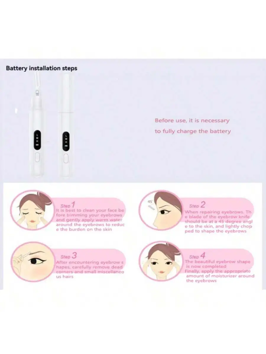 ماكينة تشذيب الحواجب الكهربائية لعام 2026 للنساء، أداة حلاقة صغيرة خاصة قابلة لإعادة الشحن للمبتدئين، قابلة لإعادة الشحن