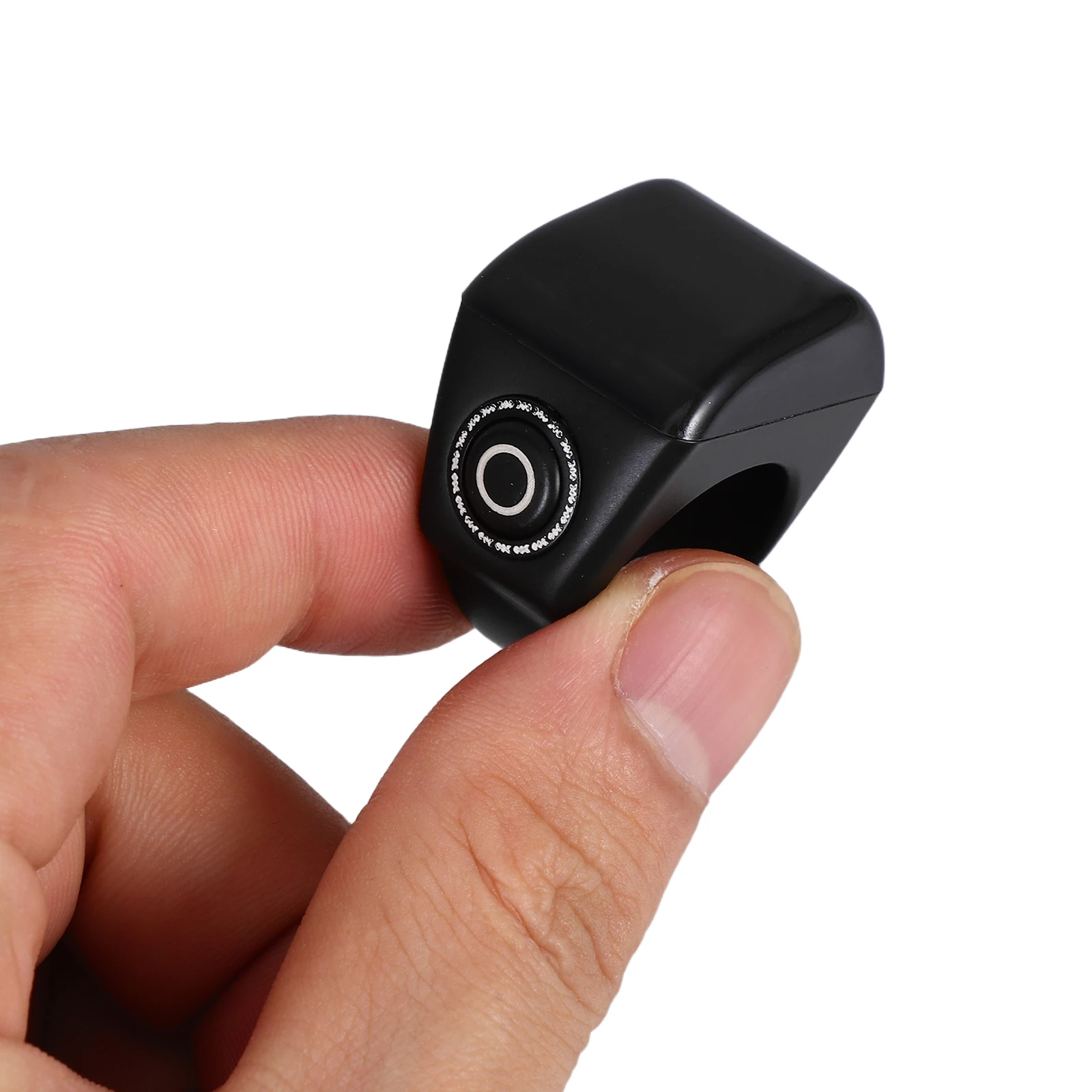 Smart Counting Ring Waterproof Tracker Rechargeable Counter for Women Black Step Handheld Electronic Digital Clicker