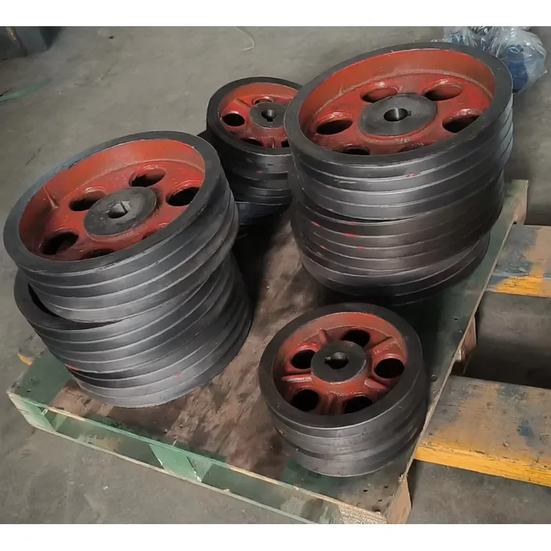 JZQ500-38.4 Gear Reducer Box with Belt Pulley 38