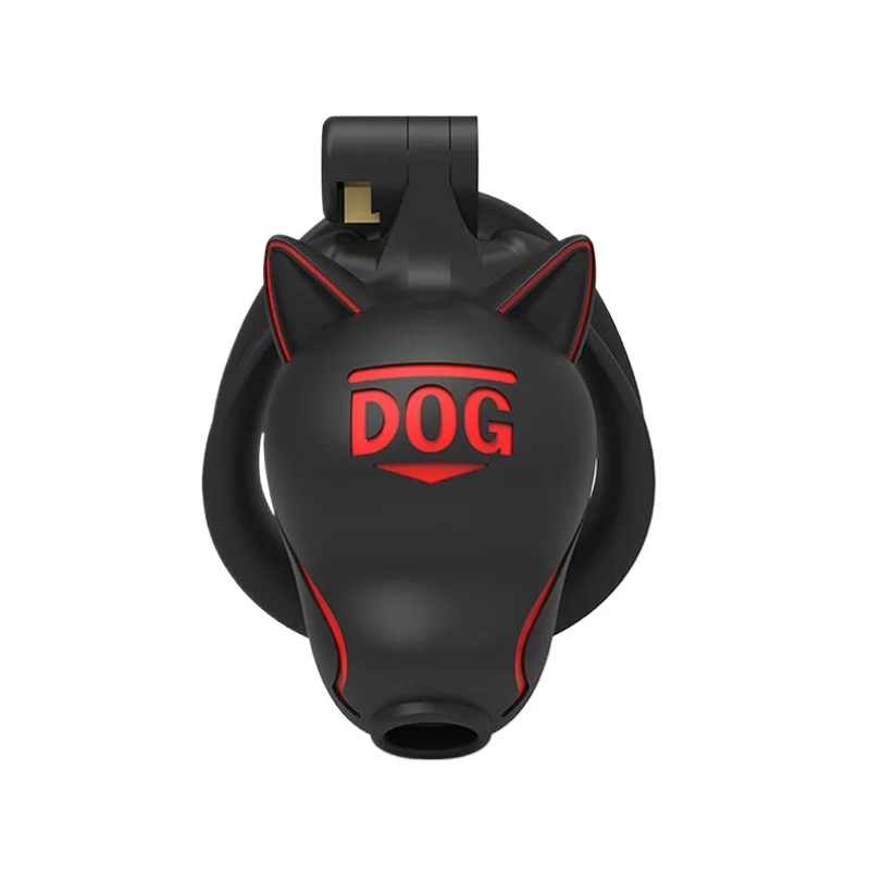 2026 New Erotic Urethral Lock puppy hood dog male chastity Lockable cock cage device sex toy for man gay couple with 4 Base Ring