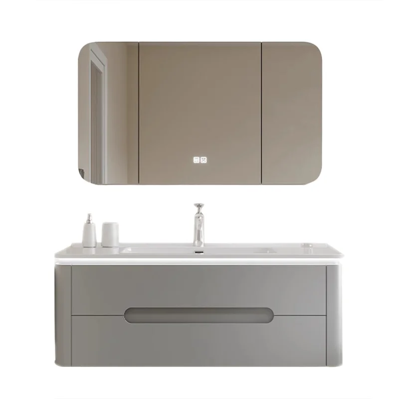 

Smart mirror cabinet, bathroom vanity, one-click defogging and light adjustment