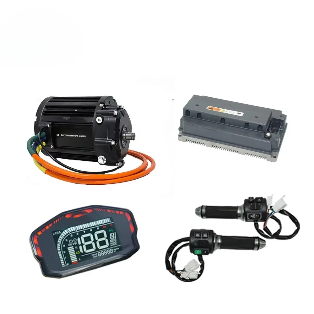 Votol EM200-2SP Controller Kit | QS MOTOR 138 V3 72V 7500W Mid Drive DKD Display New