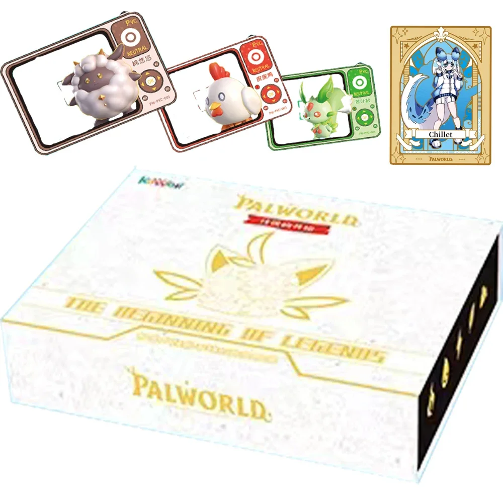 Genuine Palworld Card For Children Depresso Jolthog Pengullet Beast Mother Metal Limited Game Collection Card Christmas Gifts