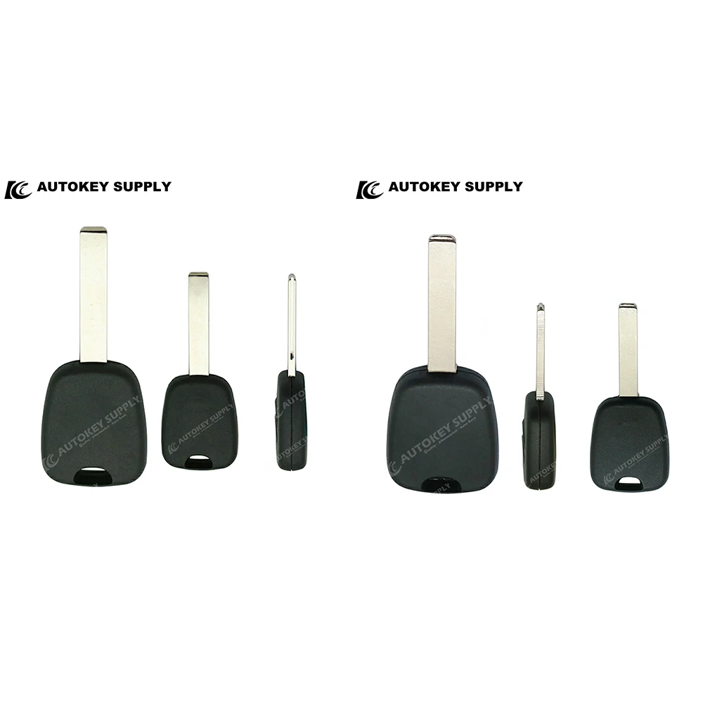 

AutokeySupply For Transponder Key Shell Only Blade With/Without Groove