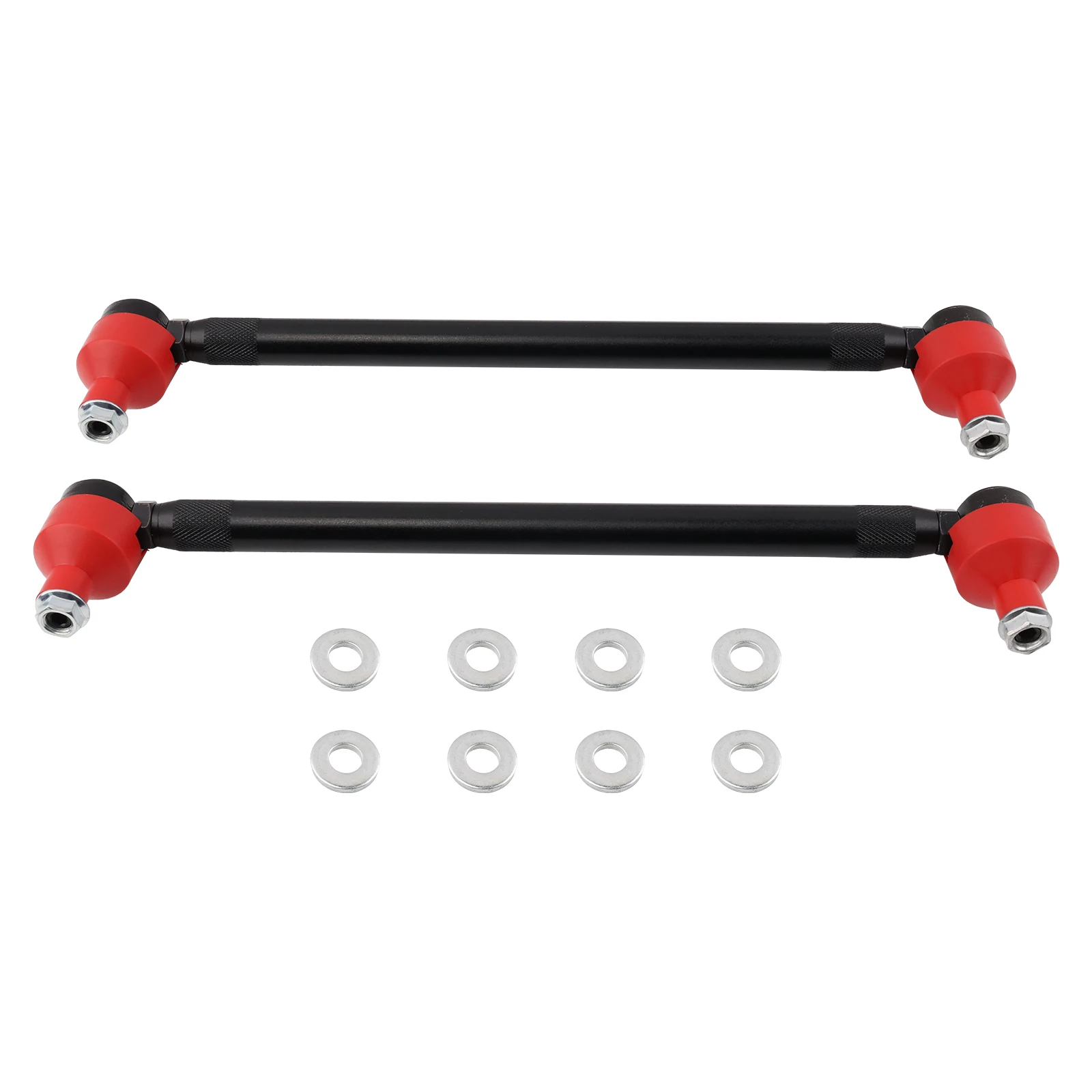 زوج وصلة نهاية قضيب التأثير الأمامي قابل للتعديل لسيارة Honda Civic FC FK8 Type R 2016 2017-2021