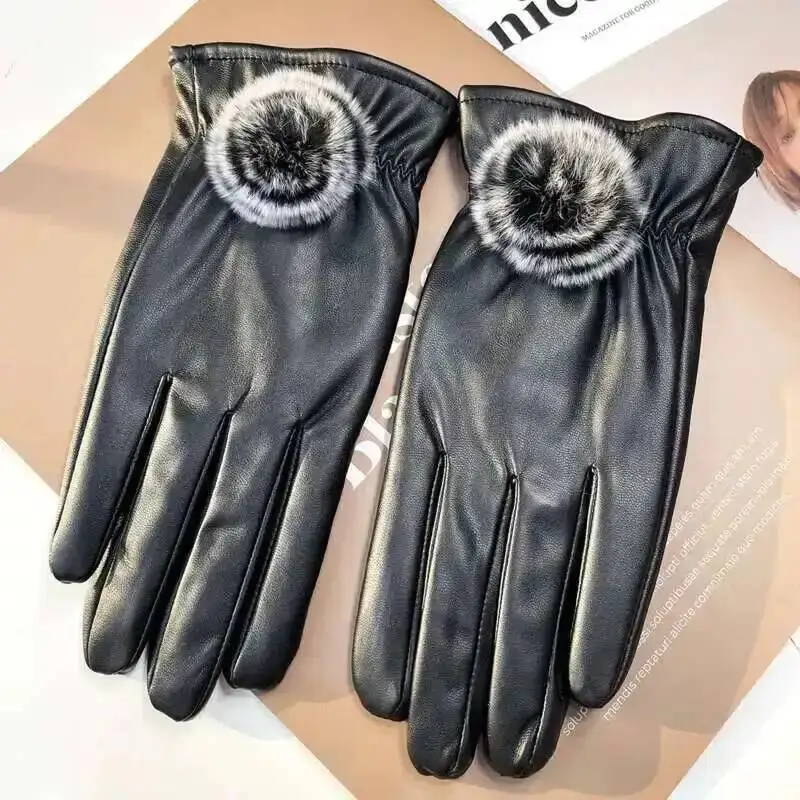 2026-real-sheep-skin-fur-gloves-for-women-winter-thickened-velvet-waterproof-windproof-touchable-screen-gloves-cycling-gloves