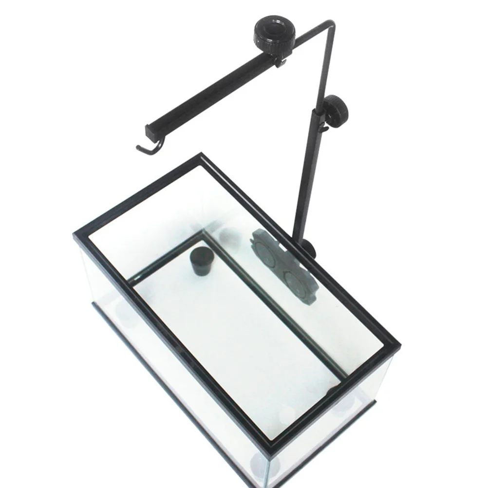

Reptile Lamp Stand Adjustable Height Bracket for Turtle Basking Fish Tank Aquarium Light Fixture Turtle Tank Accessories