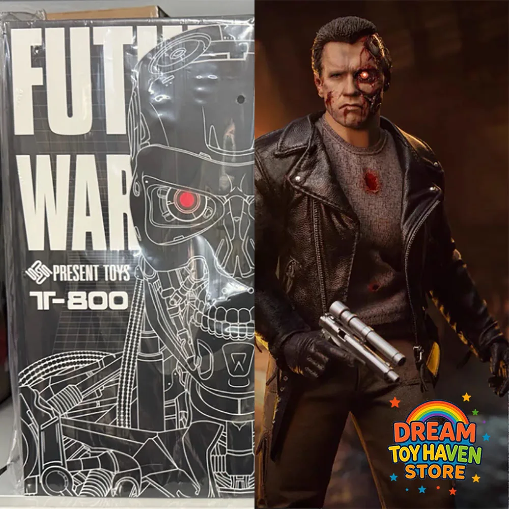 Present TOYS PT-sp80 1/6 Scale Male Soldier Future Warrior Arnold T800 Full Set 12Inch Action Figure Best Fans Collection Dolls