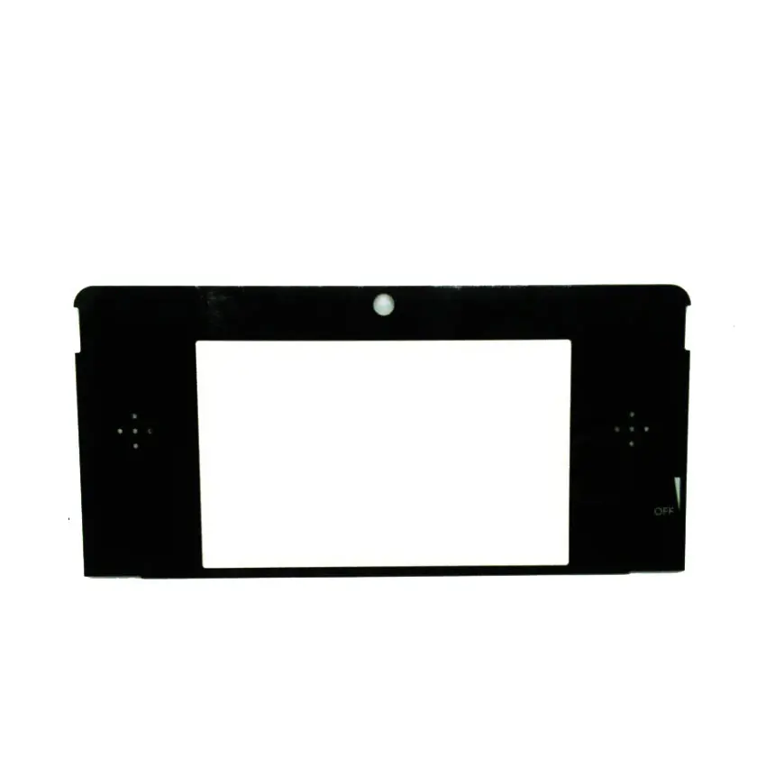 YuXi Plastic Upper Screen Frame Lens Cover Replacement For 3DS Top LCD Screen Protector Accessories