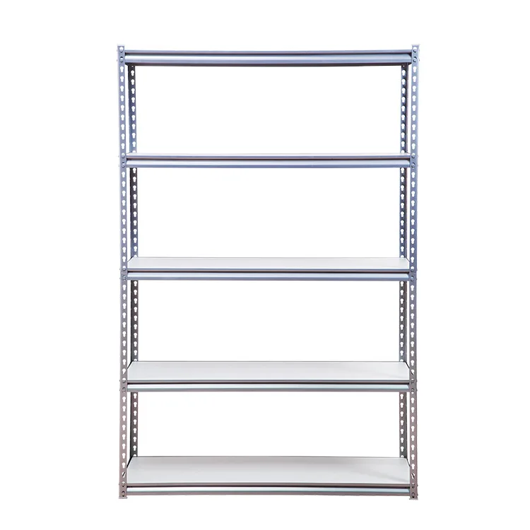 Uni-Silent Sliver Storage Rack 5 Layers Light Weight Warehouse Storage Shelf Boltless Racks for ZW-ZY5F