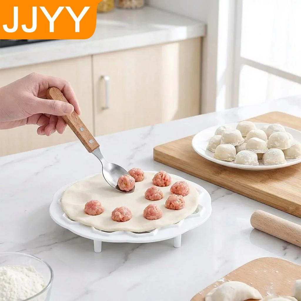 Molde para Empanadillas de 19 Agujeros, Molde para Raviolis de Aluminio, Prensa para Empanadillas, Molde para Pastelería, Herramientas de Cocina para Hacer Empanadillas