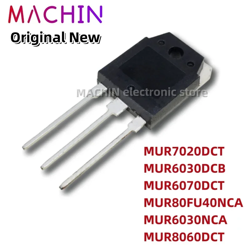1 Pieza MUR7020DCT MUR6030DCB MUR6070DCT MUR80FU40NCA MUR6030NCA MUR8060DCT TO3P MOS FET TO-3P