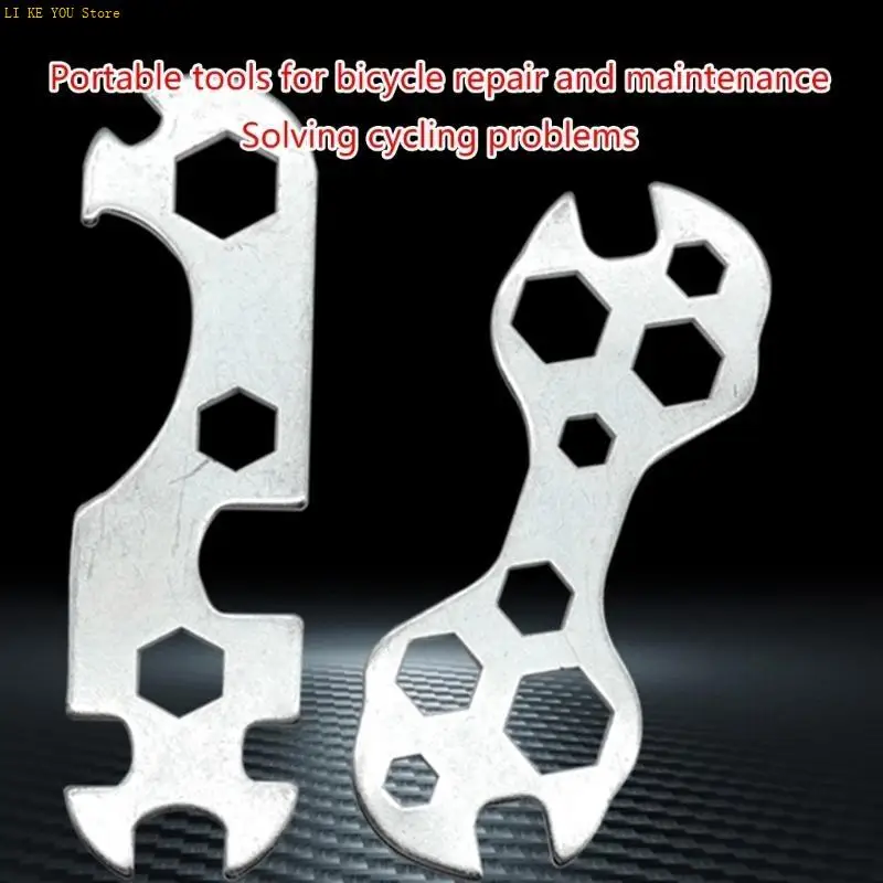 W3JE Outer Hexagonal Thin Wrench Maintenance Tool, Flower Wrench, Cycling Supplies