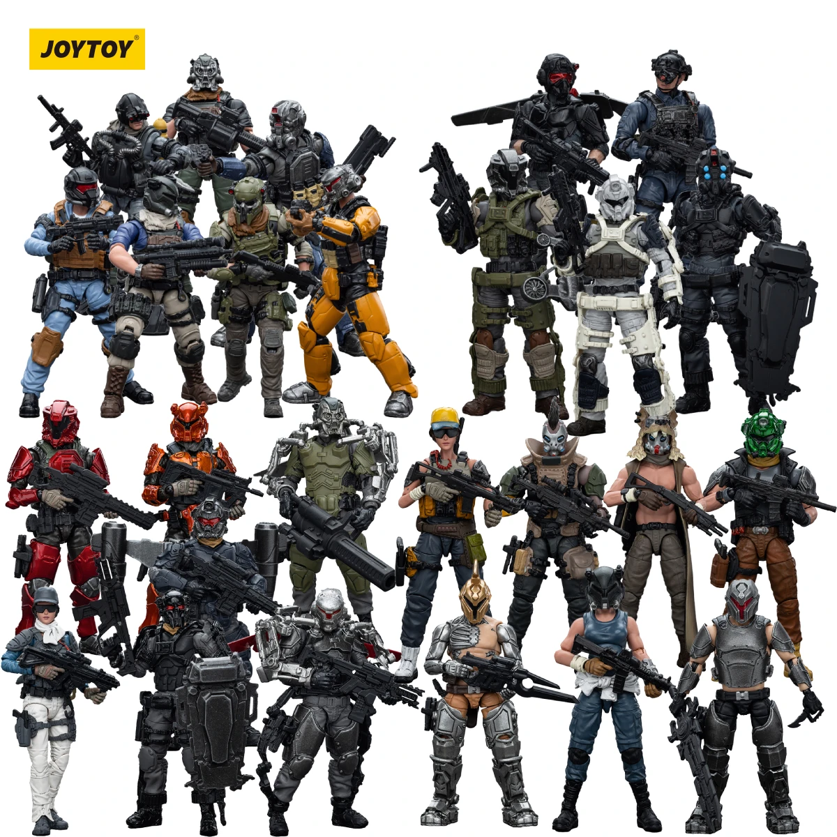 

[IN STOCK] JOYTOY Hardcore Coldplay 1/18 Action Figure Military Armed Force Series Anime figures Toys Collection