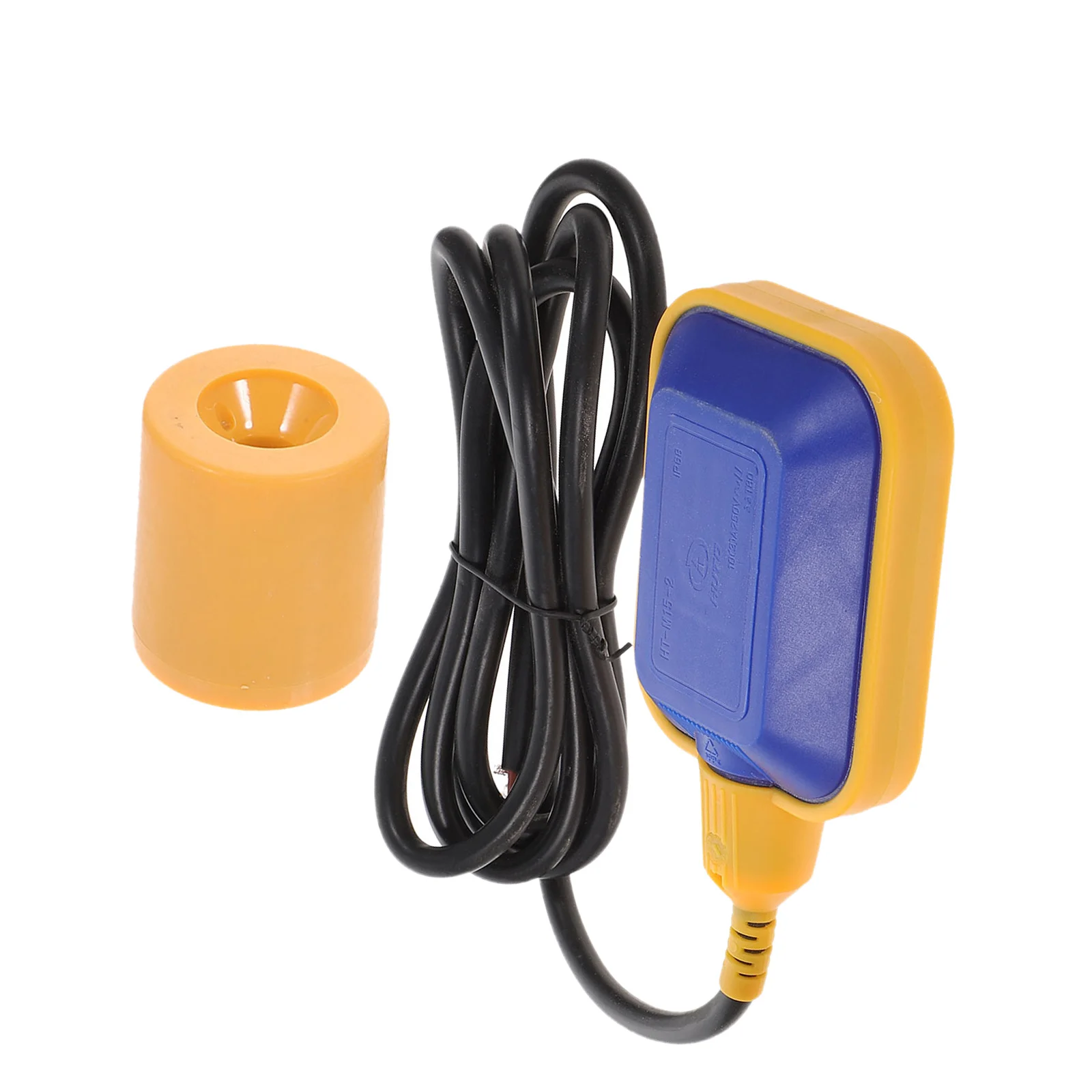 Galleggiante per serbatoio dell'acqua in plastica Interruttore a galleggiante stabile da 2 m per regolatore del livello dell'acqua della pompa Controller per uso del sistema settico per pompa del serbatoio