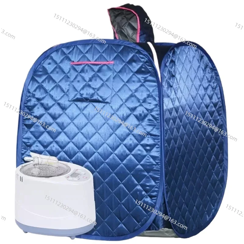 

Portable Steam Sauna SPA Room Tent Box with Steamer for One Person Weight Loss Full Body Slimming Steam Sauna 70X70X120CM Box