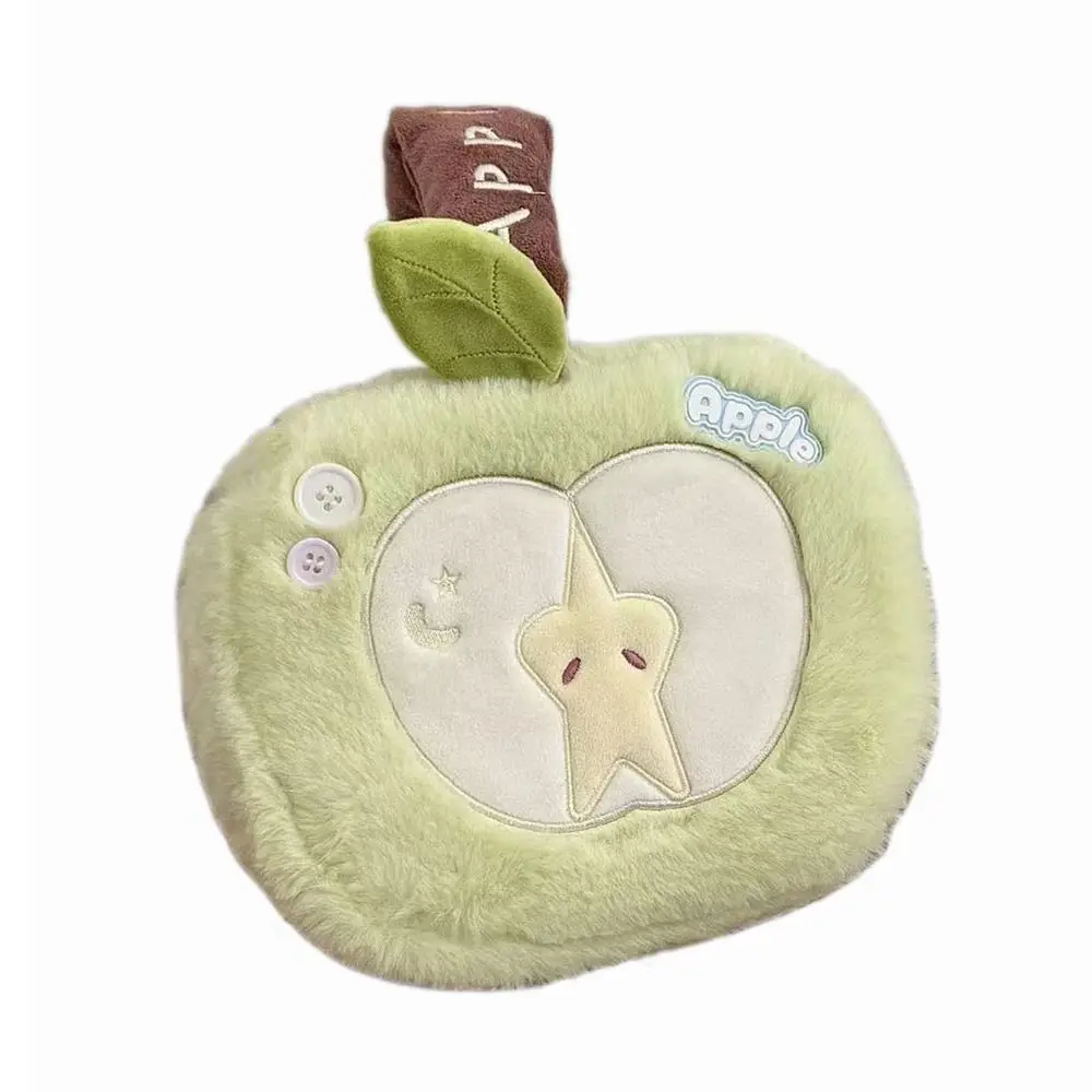 Portable Makeup Bag Large Capacity Apple-shape Cosmetic Bag Partition Storage Toiletry Bag