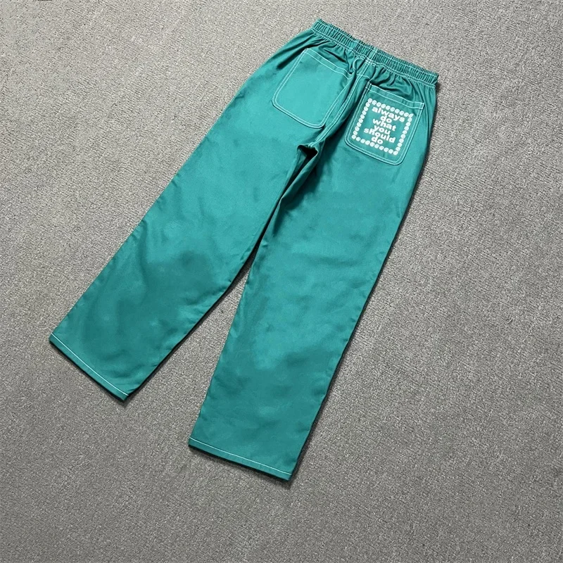 

25ss Casual ADWYSD Mens Pants Top Quality Sunroll Print Straight Leg Jeans Women Black Jeans