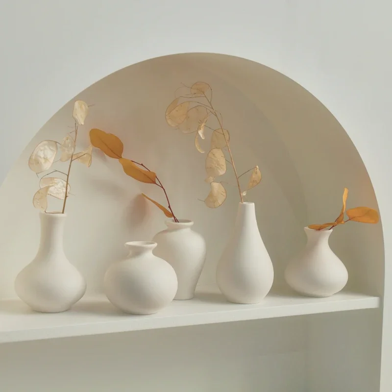 Vase Blanc BM La Solution Idéale pour une Décoration Moderne et Élégante