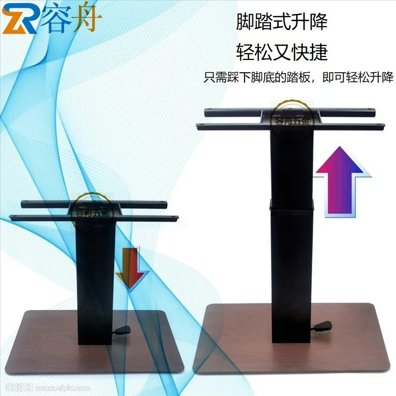 B22 Multifunctional Controllable Air Pressure Rod Furniture Hardware Accessories for Coffee & Dining Tables Pedal-Lift Feature