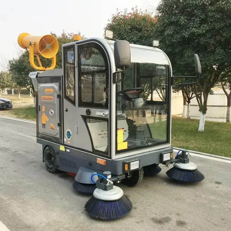 

Sweeper Cleaning Machine Cleaning Electric Huge Floor Sweeper Ride On Battery Power Street Cleaning Equipment Automatic Sweeper