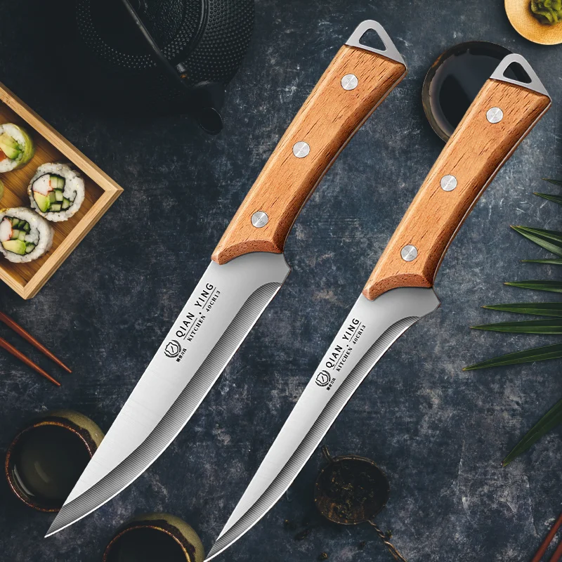 Cuchillo especial de carnicero de acero rico en manganeso para deshuesar cuchillos, para cortar carne de cerdo, abertar ovejas y pelar animales.