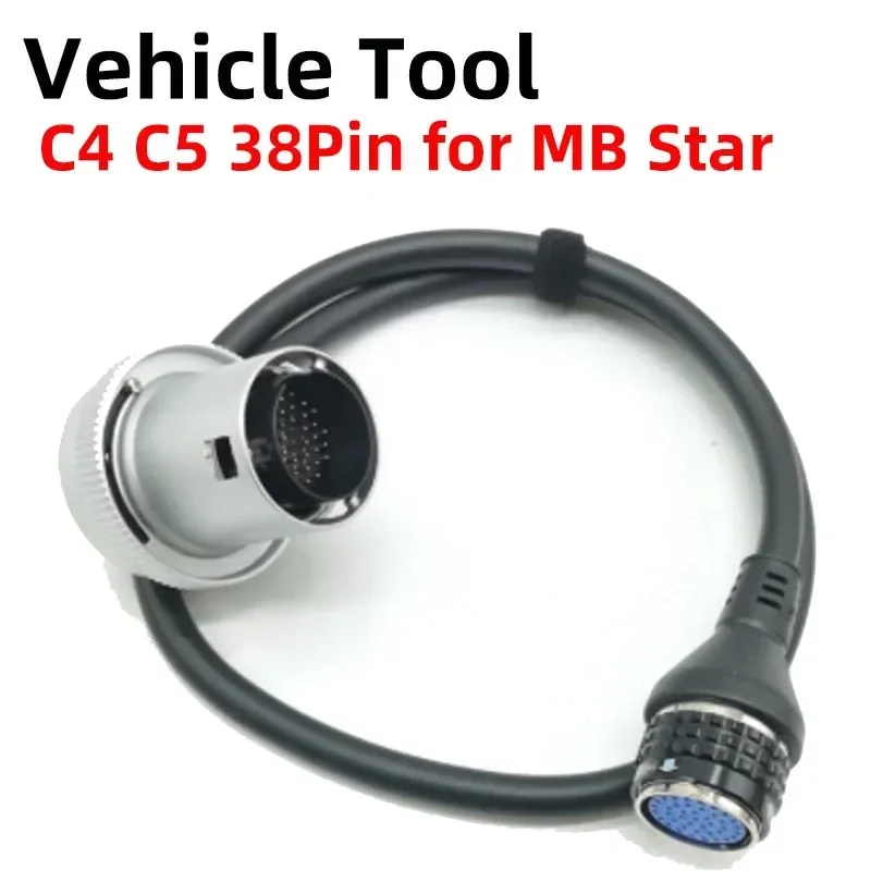 High Quality MB Star C4 C5 38 pin Cable for SD Connect C4 Scanner Connector 38Pin Cable For Benz Star C4 C5 Diagnostic Tool