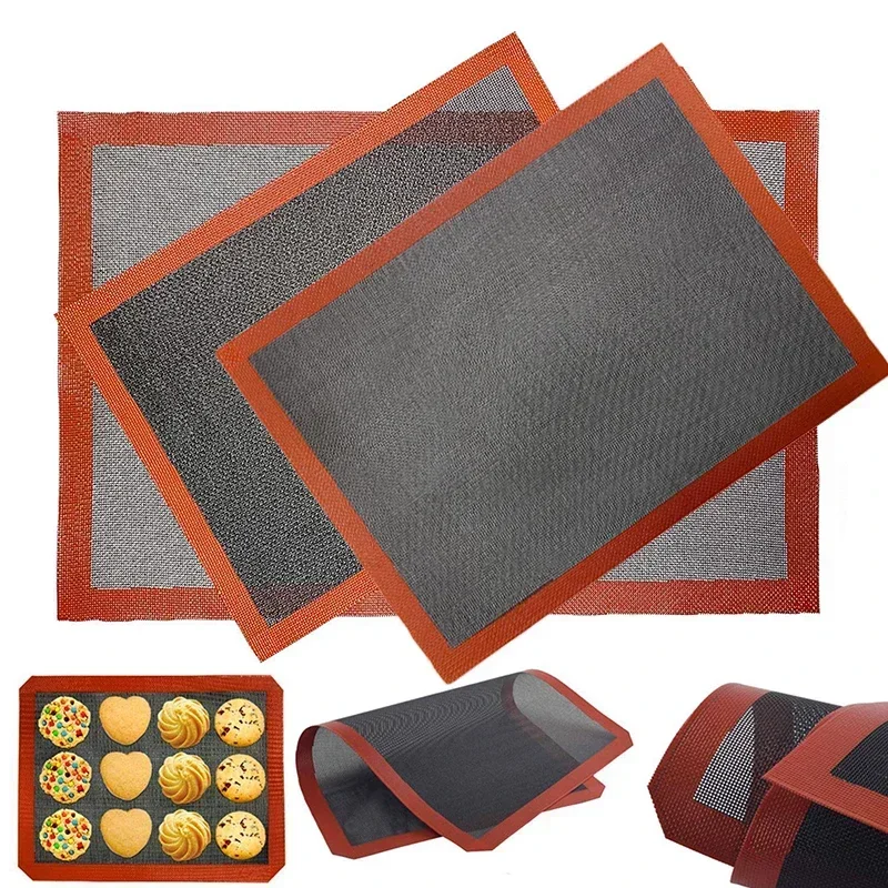 30*40cm Silicone Baking Mat Pad Non-Stick Oven Sheet Liner Perforated Macaron Baking Bakeware Kitchen Baking Tools for Cakes