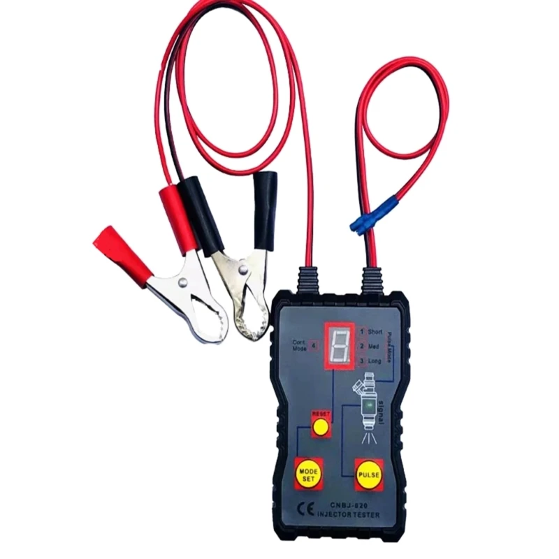 

Injector Tester & Adapter for Diagnosis and Cleaning of Injectors DIY Battery System Scan Tool