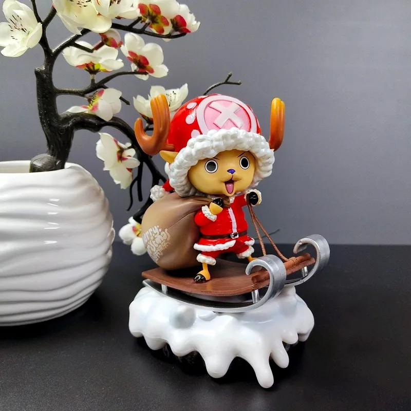 

Цельный ZERO Joba, большой рождественский джуба-14 см, рюкзак, сани, сцена, рождественский подарок, выбор, статуя в штучной упаковке, модель, настольная подвеска