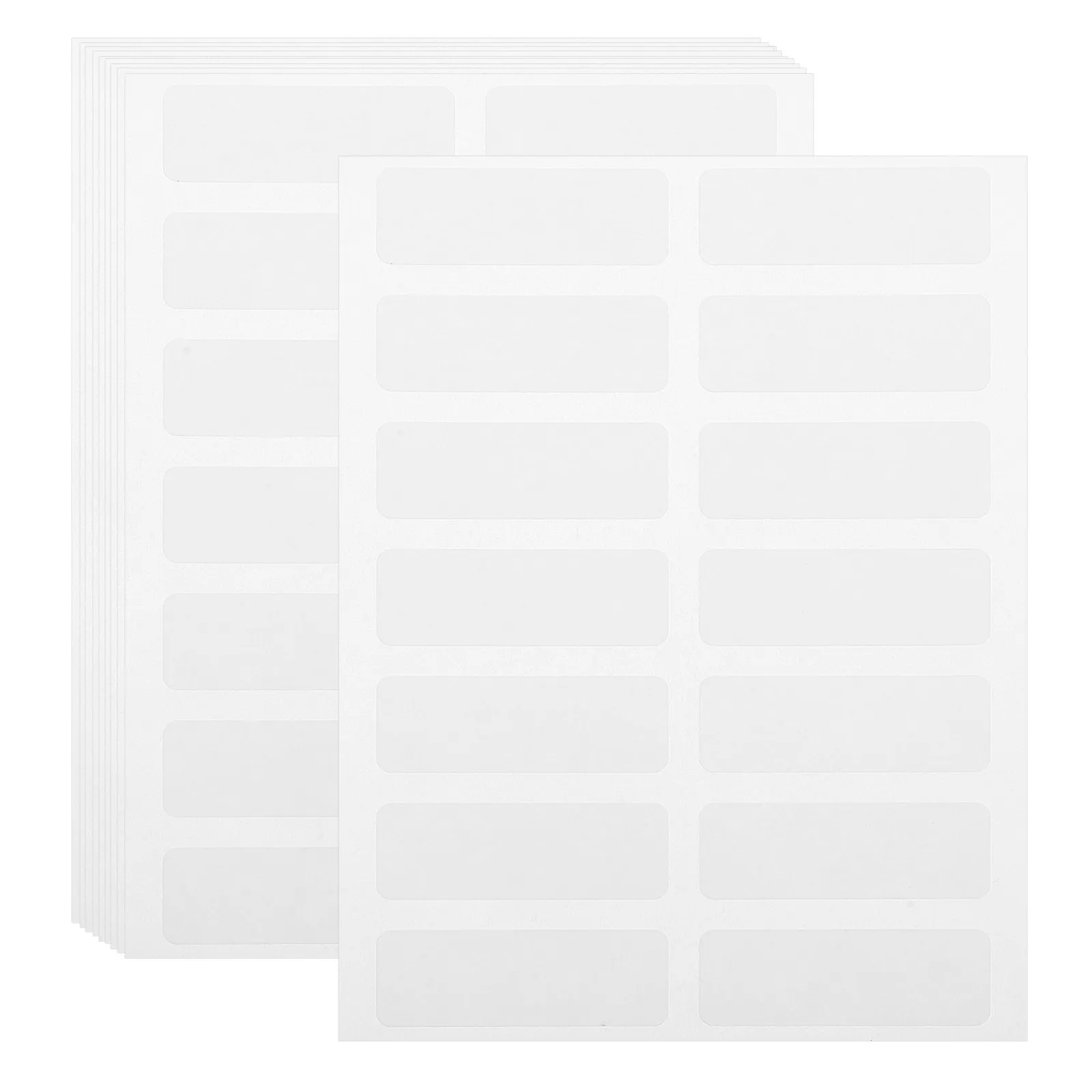 

60 Sheets Self Adhesive Label Stickers Waterproof Classification Labels for Office School Home Organization Price Marking Name