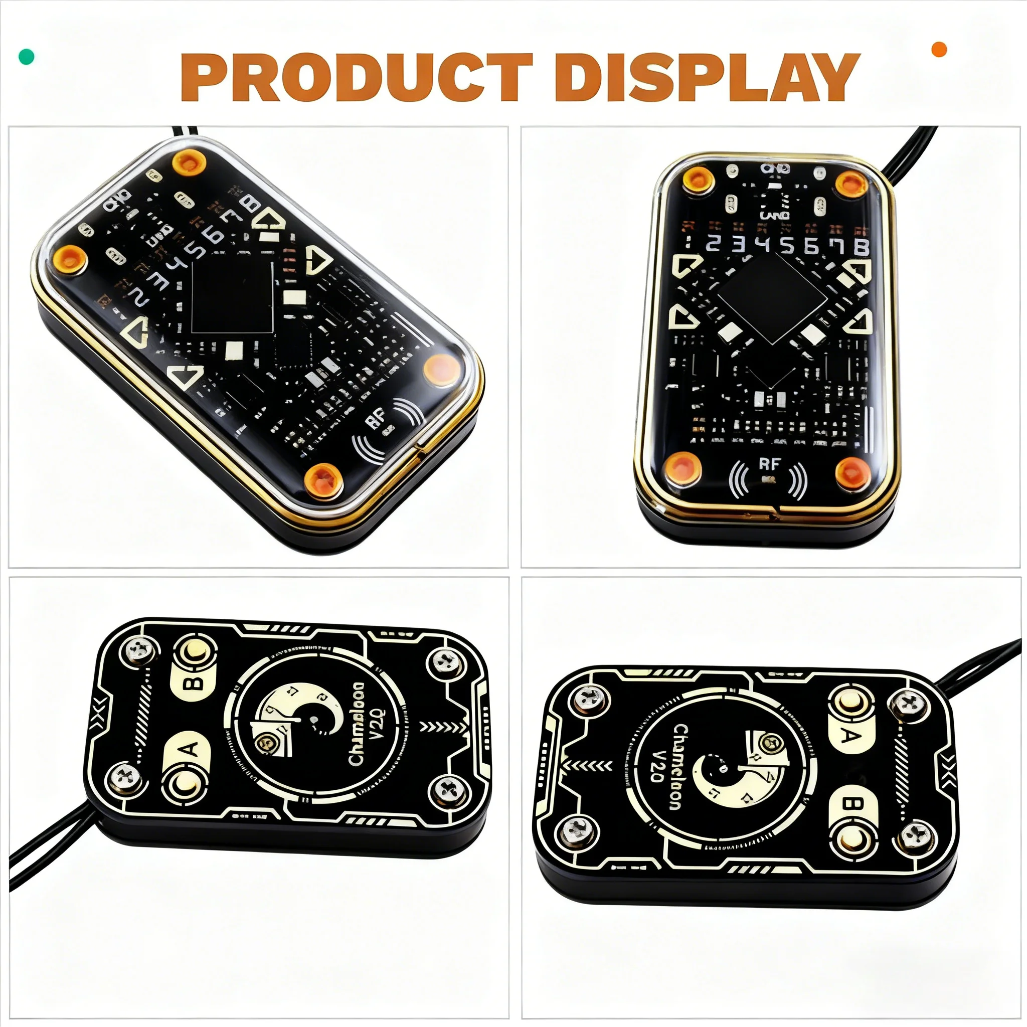 New Chameleon Ultra Contactless Smart Card Emulator Compatible ID IC Reader Tag Copyer with NFC Read Writer RFID Smart Chip