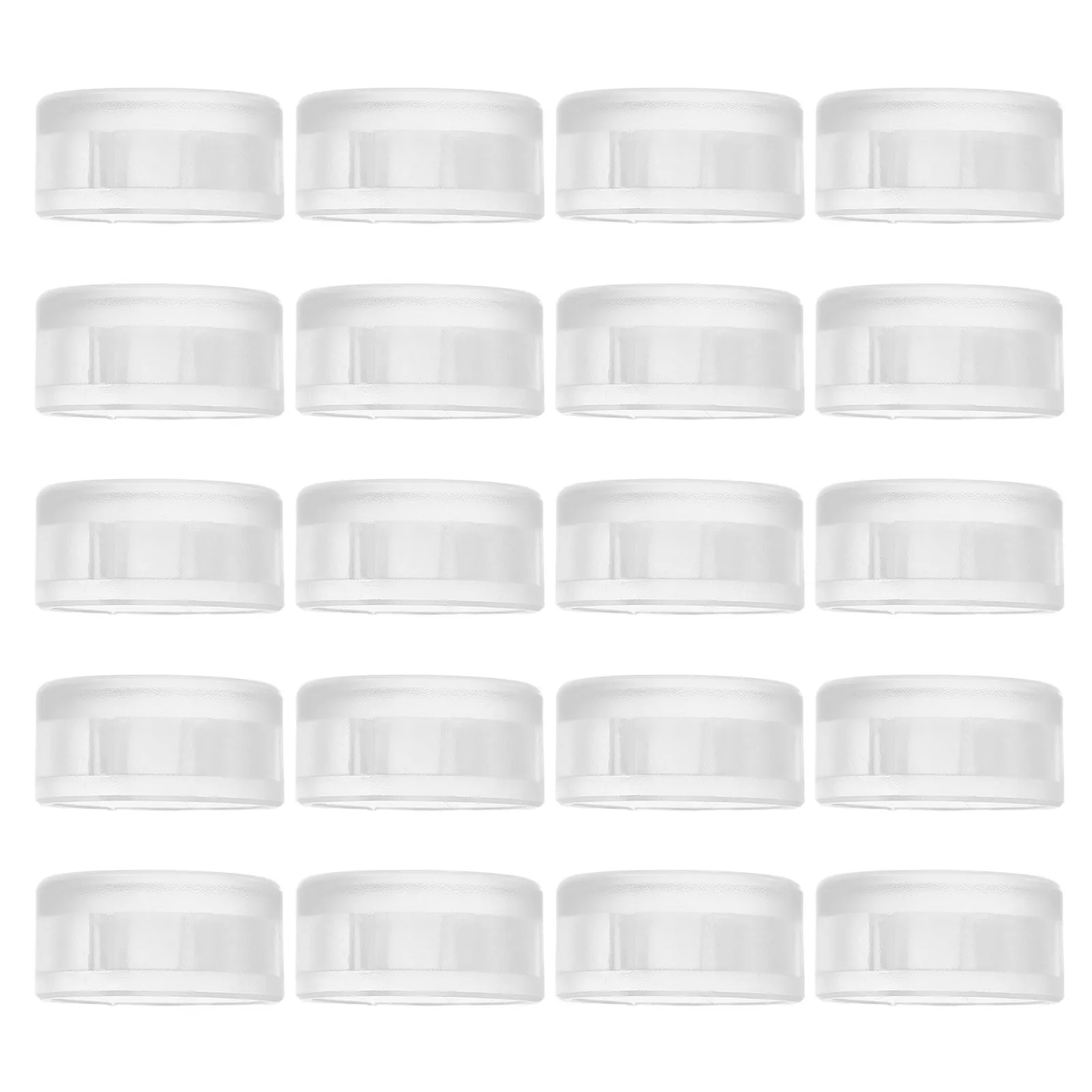 

20Pcs Guitar Effects Pedal Toppers Easy Install Long Lasting Performance Pedal Cap Guitar Switch Cap