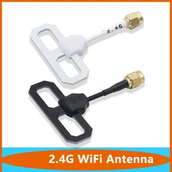 Antenne quadricoptère FPV RC, signal supérieur 7dBi 2.4G en forme de T, WiFi QAV RHCP RPSMA / SMA