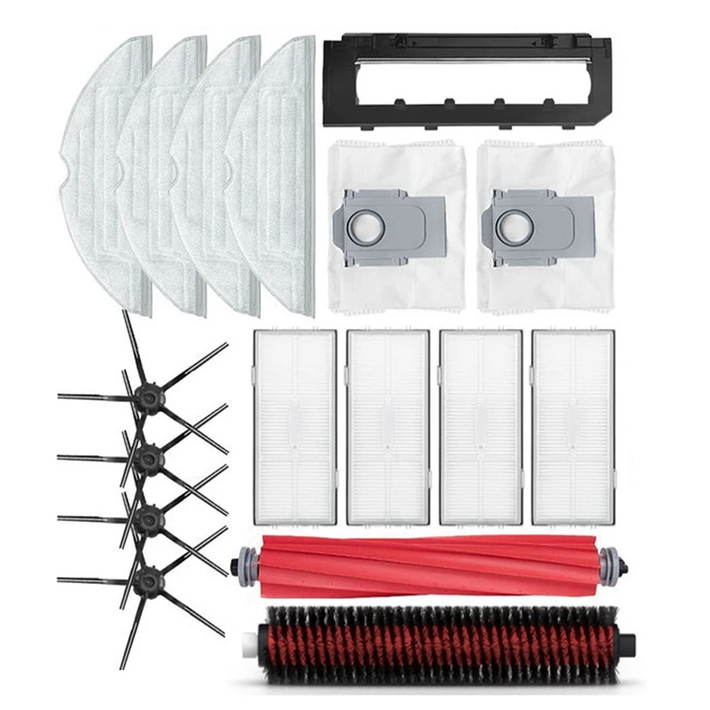 3X для Xiaomi Roborock S7 Maxv/S7 Maxv Plus/S7 Maxv Ultra/G10S робот-пылесос, детали щетки, фильтр Hepa