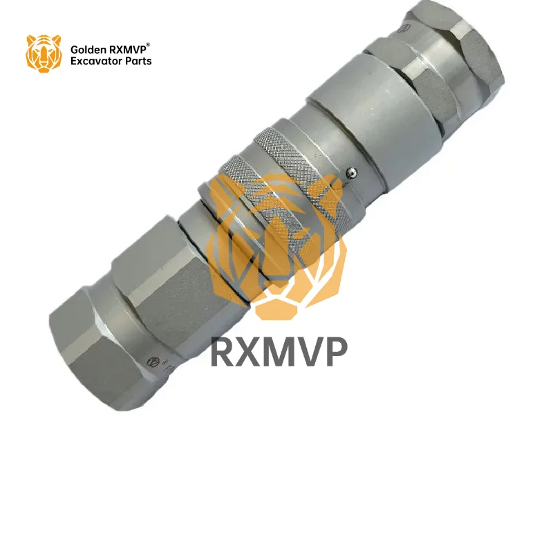 For Excavator breaking hammer oil pipe quick connection cannon head pile driver quick change joint excavator accessories