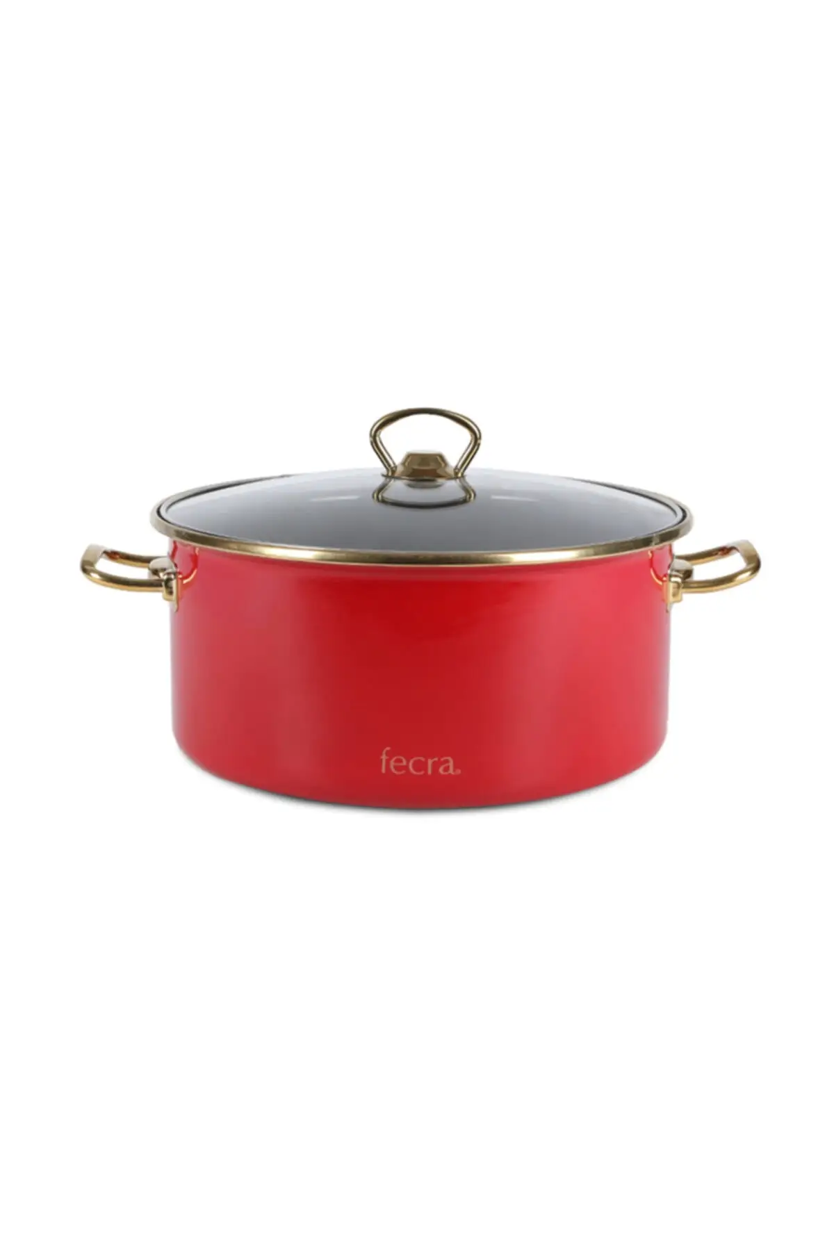 Enamel 7 Piece Red Cookware Set (countries tax applicable)