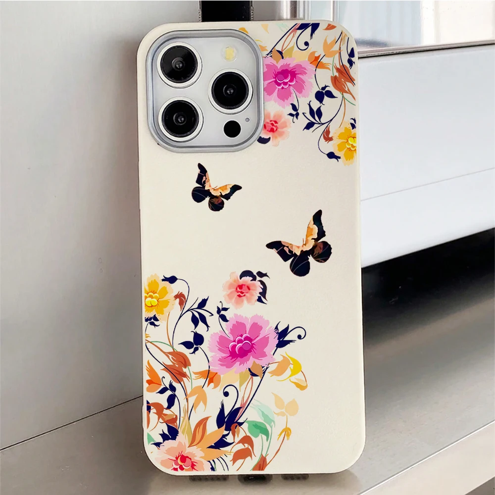 Climbing Peony Butterfly Phone - Phone Cases Xiaomi 15 recension och pris