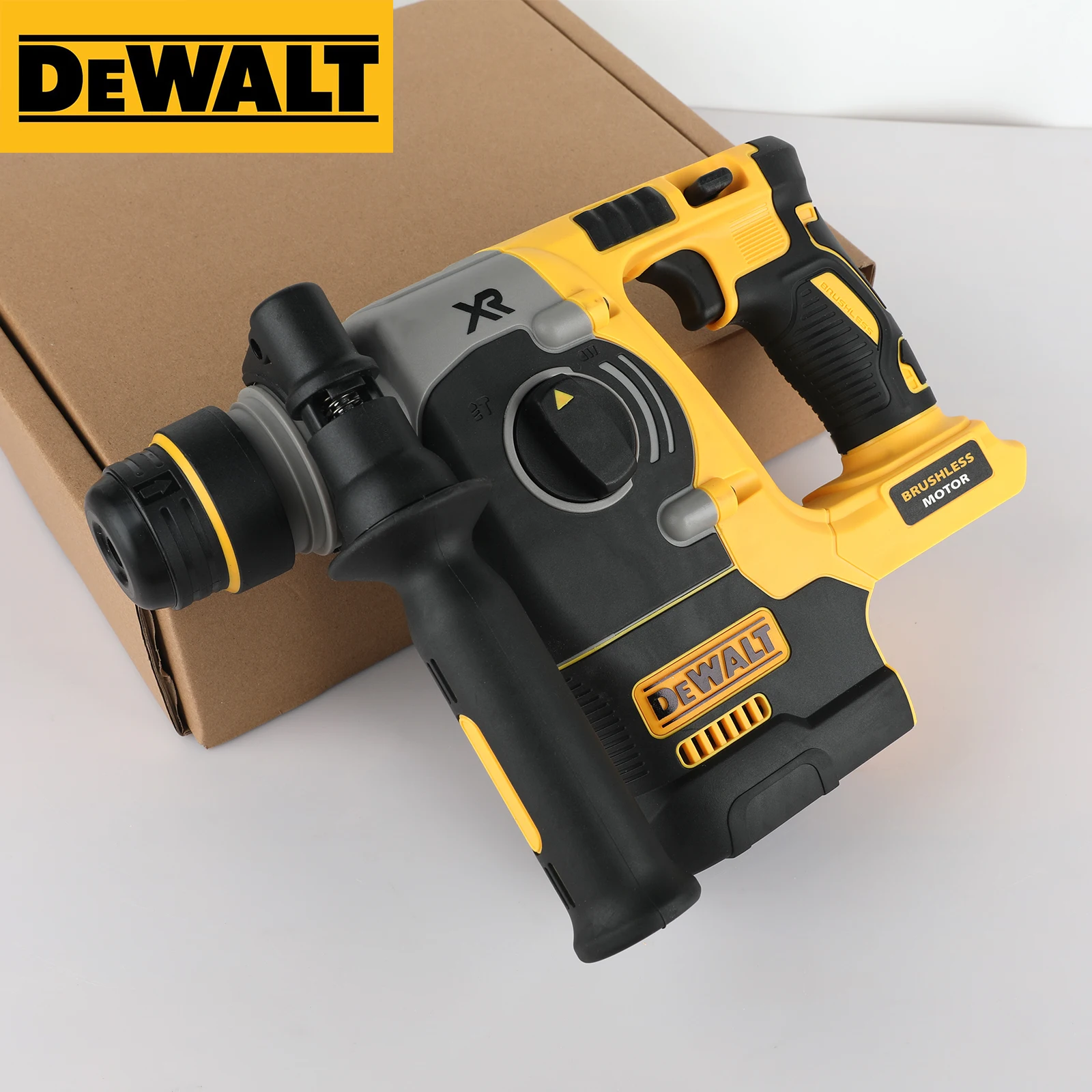 DEWALT DCH273 Rotations-Schlagbohrmaschine 18 V/20 V MAX SDS Bürstenlos 1 Zoll PLUS L-förmiger Holzbearbeitungs-Schlagbohrschrauber (keine Batterie)