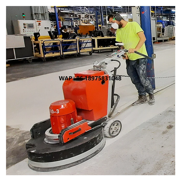 Ground grinder Concrete ground grinder Polishing machine for diamond grinding concrete